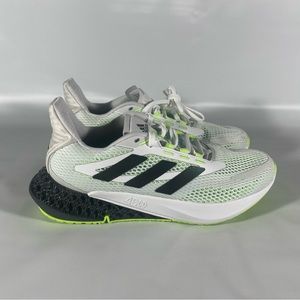 Adidas 4DFWD Pulse Running Mens Size 9.5 White Signal Green Black